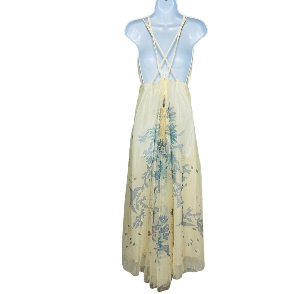 Strappy Tulle Maxi Dress - Picture 10 of 12